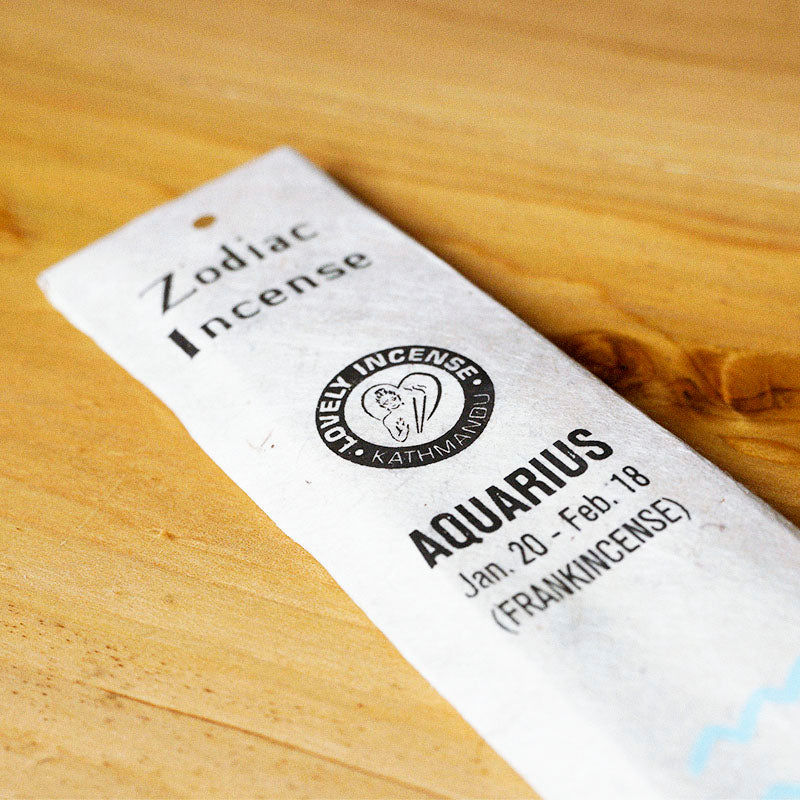 Zodiac Incense - Aquarius