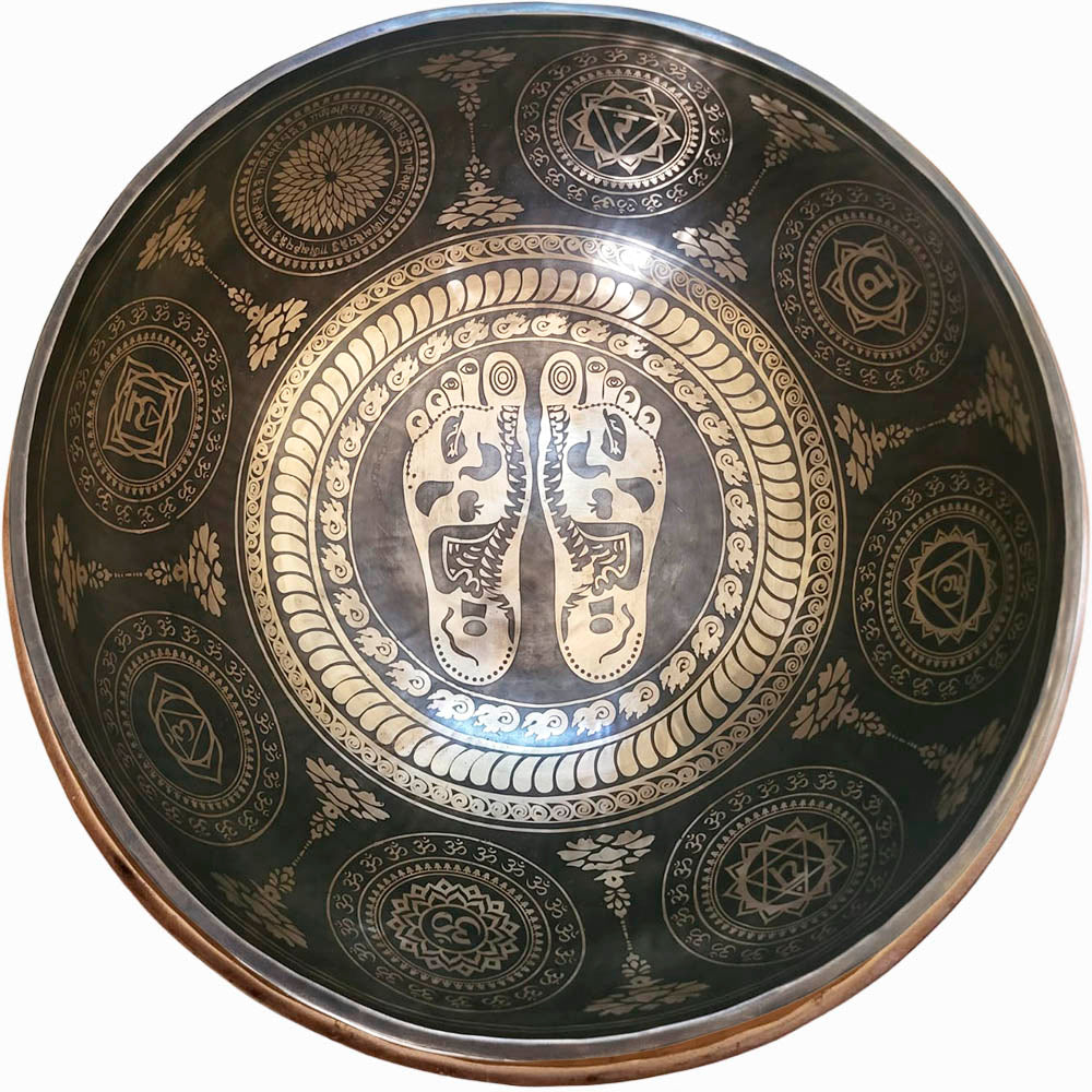 CUENCO TIBETANO GRABADO O CLÁSICO 45 CM (RESERVA)