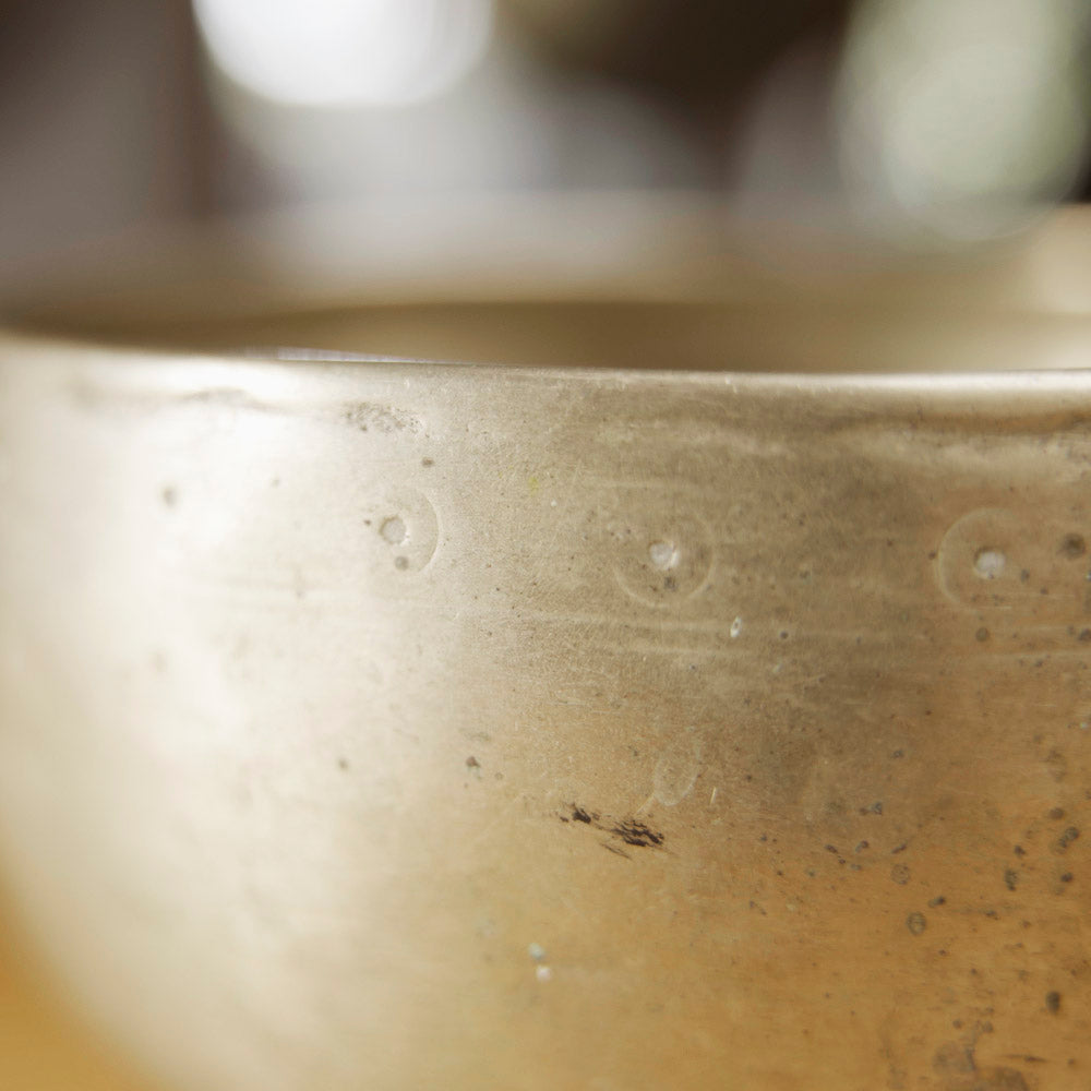 CUENCO TIBETANO ANTIGUO THADOBATI (FA# - 15,5 CM)