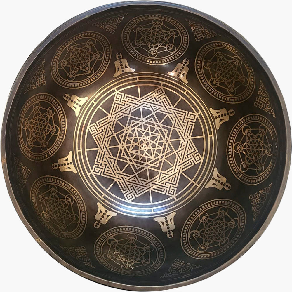 CUENCO TIBETANO GRABADO O CLÁSICO 55 CM (RESERVA)