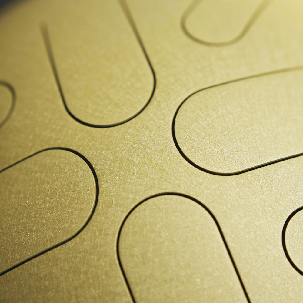 STEEL DRUM 8 NOTAS 10 PULGADAS - DORADO