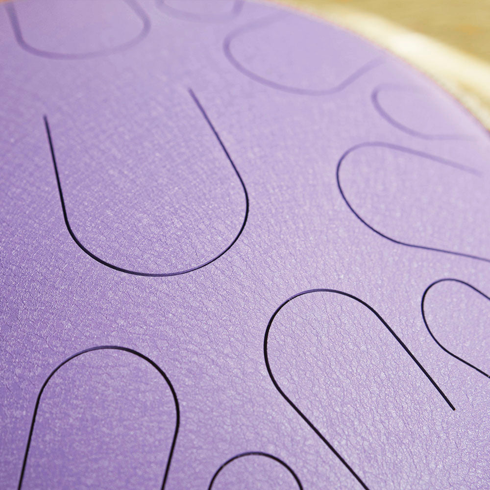 STEEL DRUM 15 NOTAS 14 PULGADAS - LAVANDA