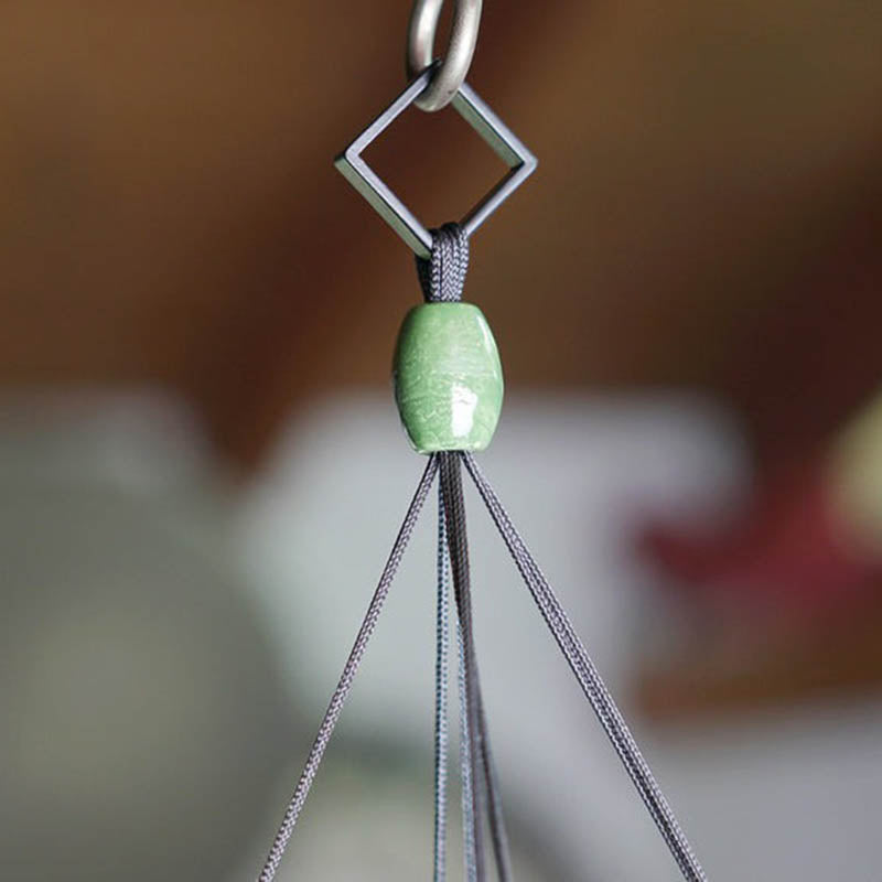 CAMPANA DE VIENTO HERRERO - VERDE (RESERVA)