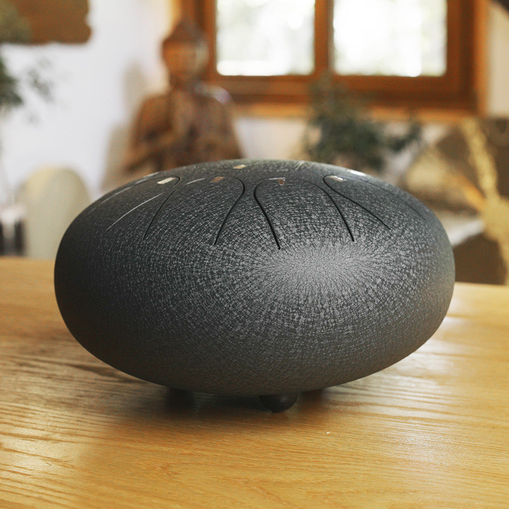 STEEL DRUM 11 NOTAS 10 PULGADAS - AZUL MARINO