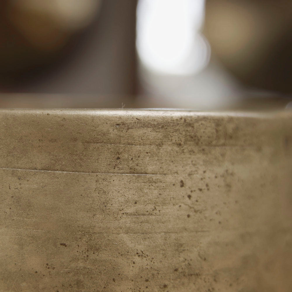 CUENCO TIBETANO ANTIGUO THADOBATI (RE# - 16 CM)