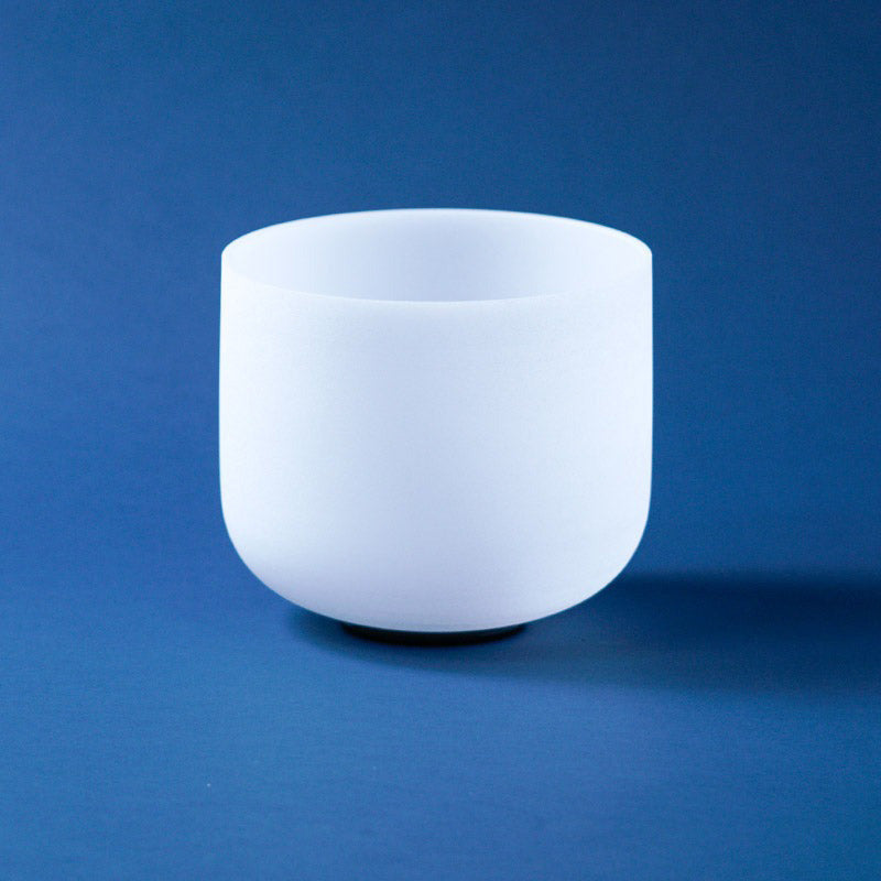 CUENCO DE CUARZO (MI - 9 PULGADAS) - AFINACIÓN PERFECTA 432 HZ