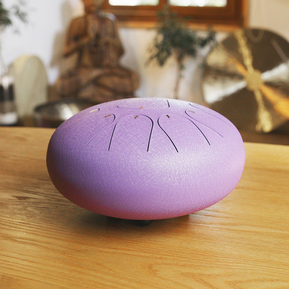 STEEL DRUM 11 NOTAS 10 PULGADAS - LAVANDA