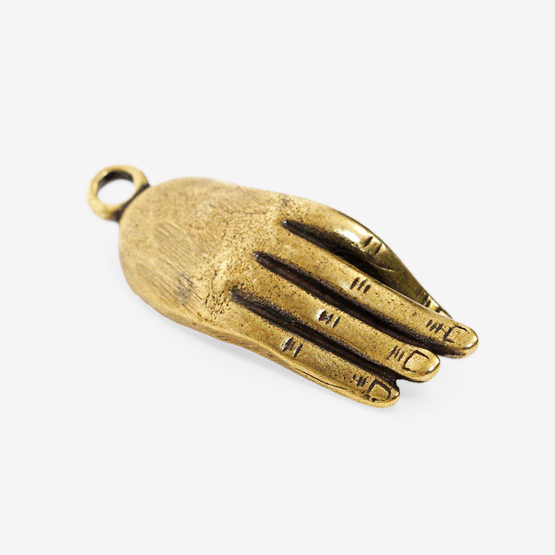COLGANTE DE BRONCE MANO MUDRA
