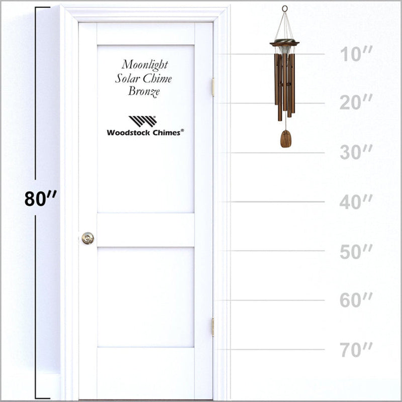 CAMPANA DE VIENTO SOLAR LUZ DE LUNA - BRONCE (RESERVA)