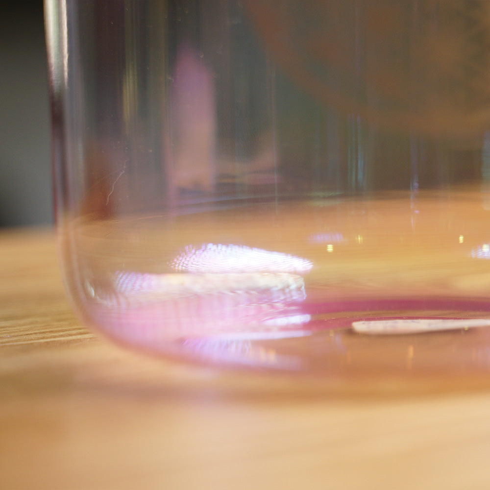 CUENCO DE CRISTAL DE CUARZO (FA - 6 PULGADAS)