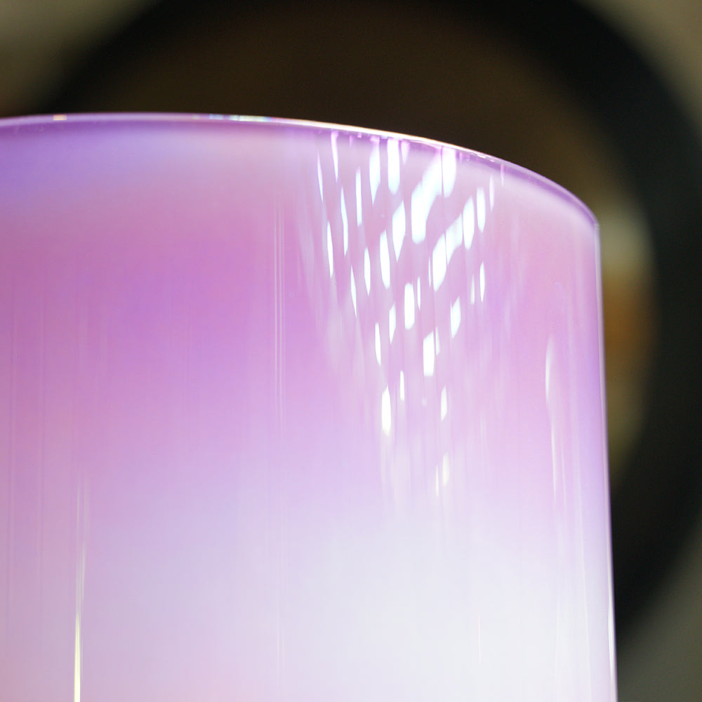 CUENCO DE CRISTAL DE CUARZO (FA - 9 PULGADAS)