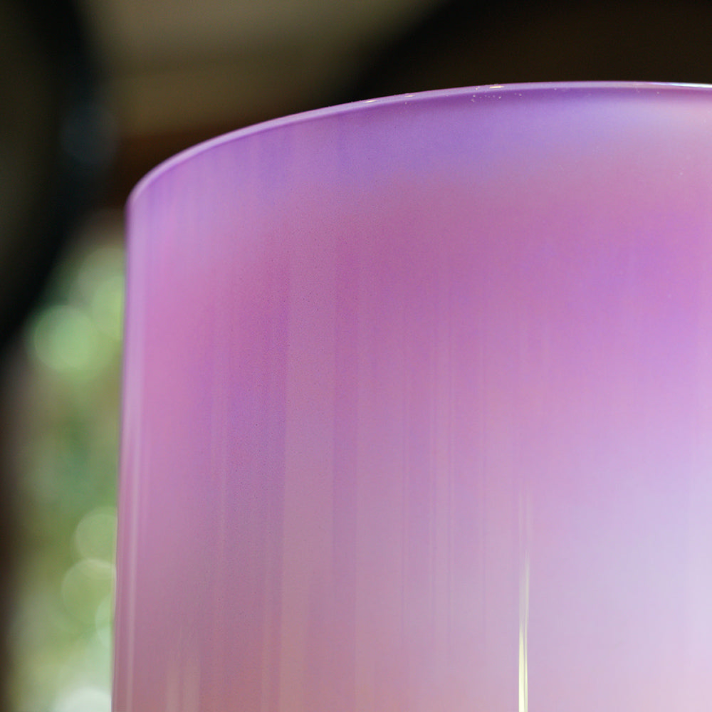 CUENCO DE CRISTAL DE CUARZO (FA - 9 PULGADAS)