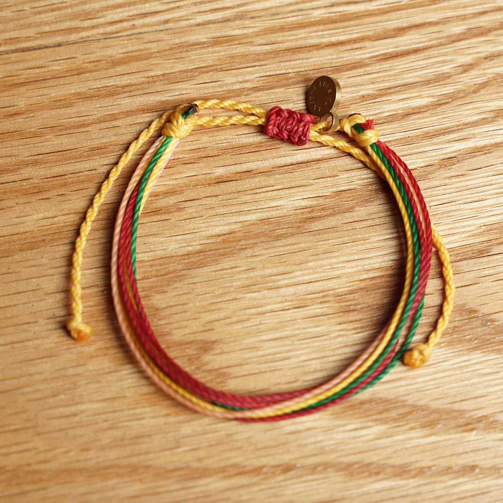 PULSERA AJUSTABLE HILO ENCERADO “CYGNUS”