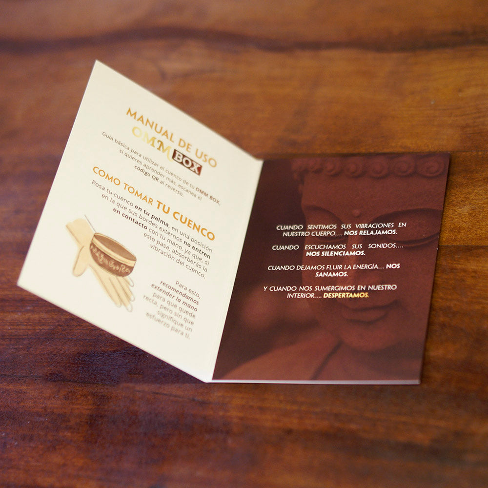 OMM BOX "AJNA" + CUENCO MANTRA (11 CM)