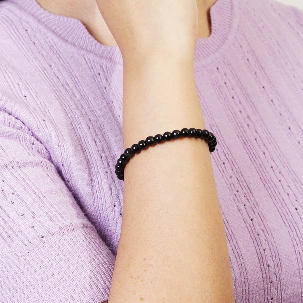 PULSERA ELÁSTICA ÓNIX (6 MM)