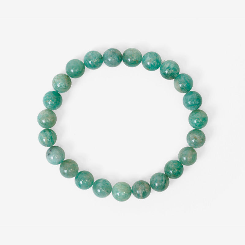 PULSERA ELÁSTICA AMAZONITA (8 MM)