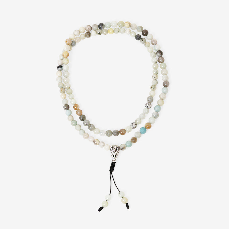 JAPA MALA 108 CUENTAS AMAZONITA