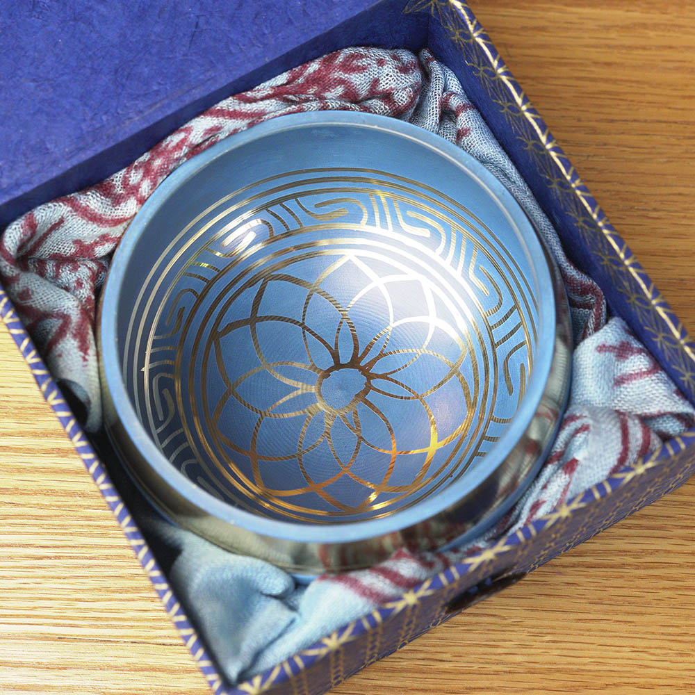 OMM BOX "AJNA" + CUENCO MANTRA (11 CM)