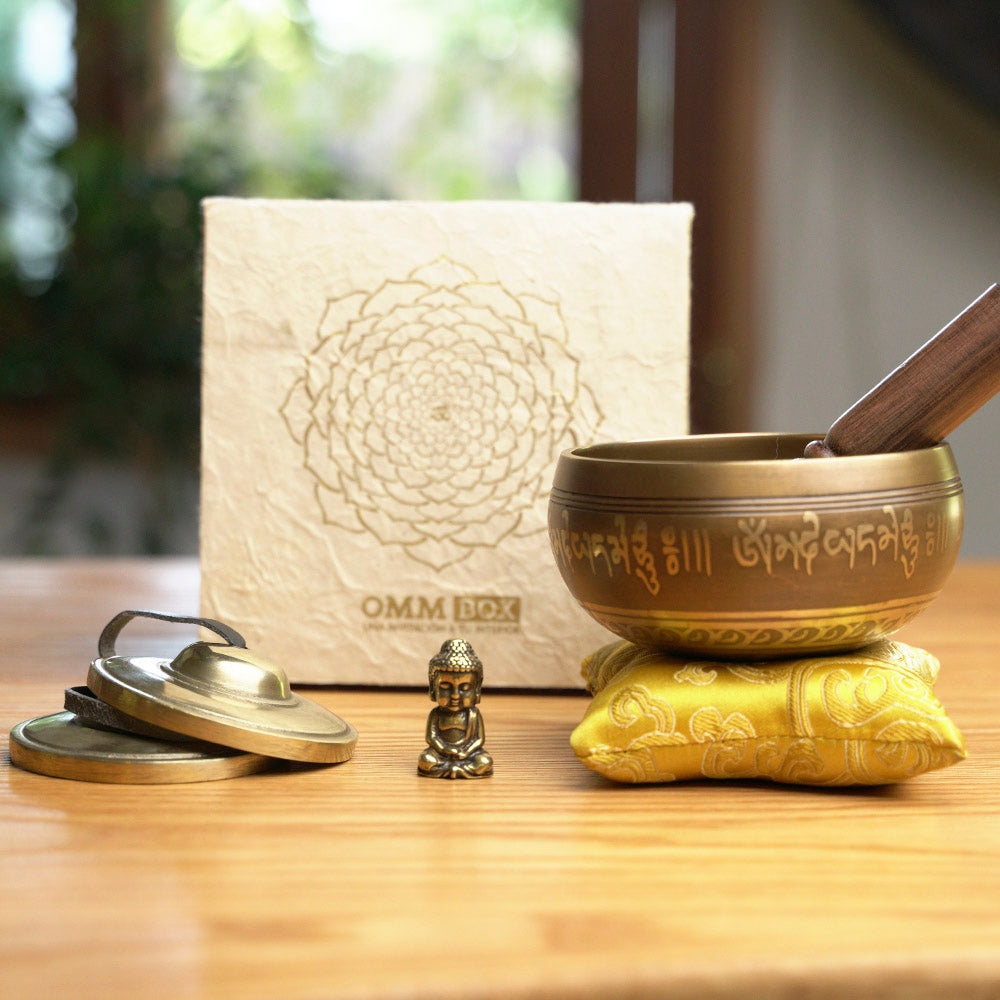 KIT OMM BOX "WHITE" + TINGSHA Y BUDITA FORTUNA