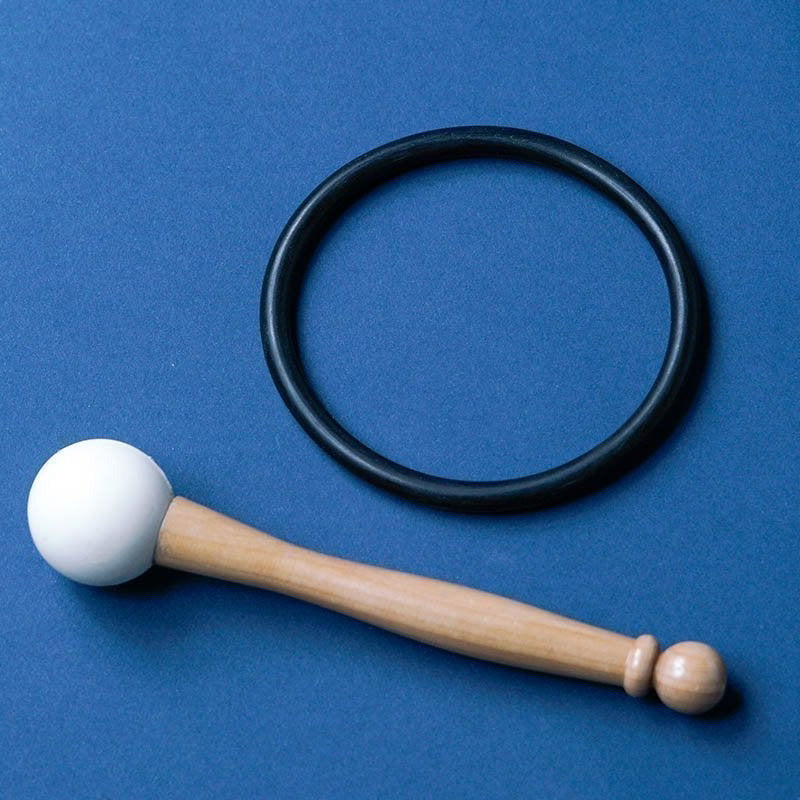 CUENCO DE CUARZO (RE - 8 PULGADAS) - AFINACIÓN PERFECTA 432 HZ