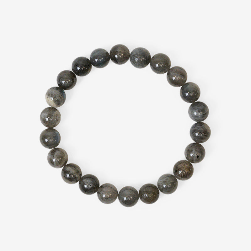 PULSERA ELÁSTICA LABRADORITA (8 MM)