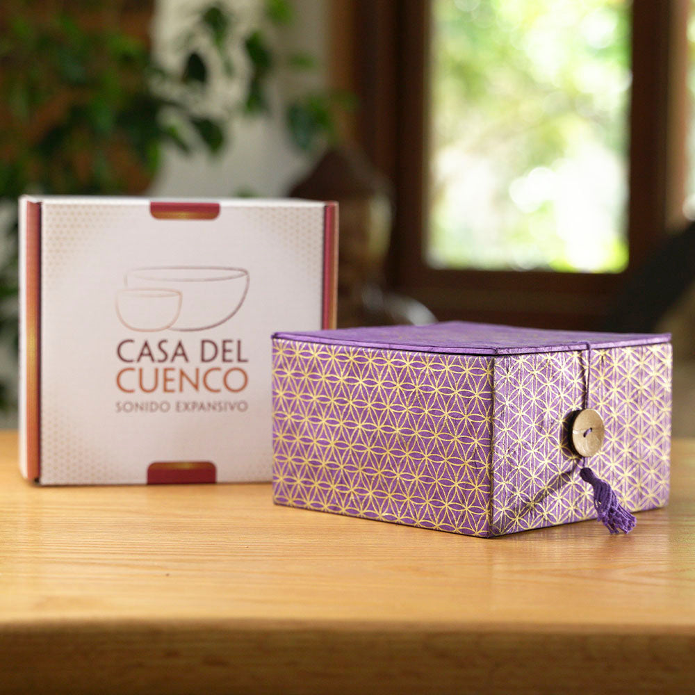 KIT OMM BOX "SAHASRARA" + TINGSHA Y BUDITA FORTUNA