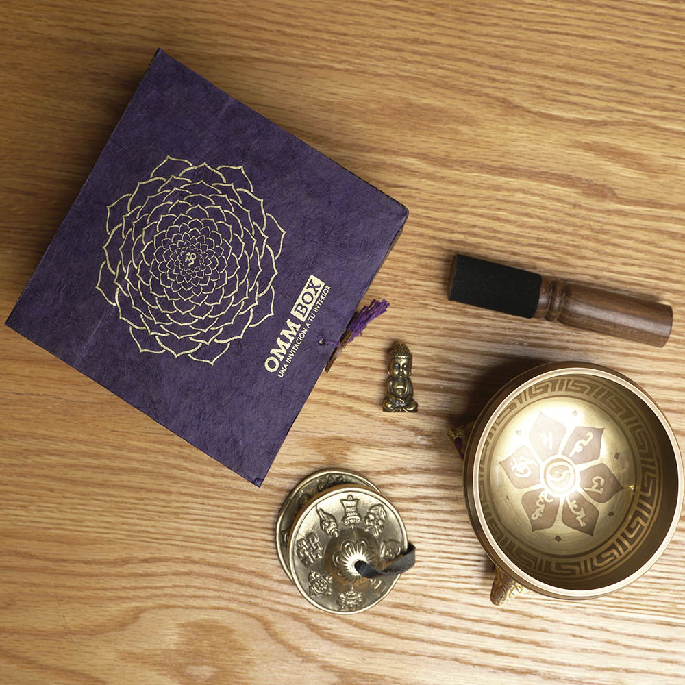 KIT OMM BOX "SAHASRARA" + TINGSHA Y BUDITA FORTUNA