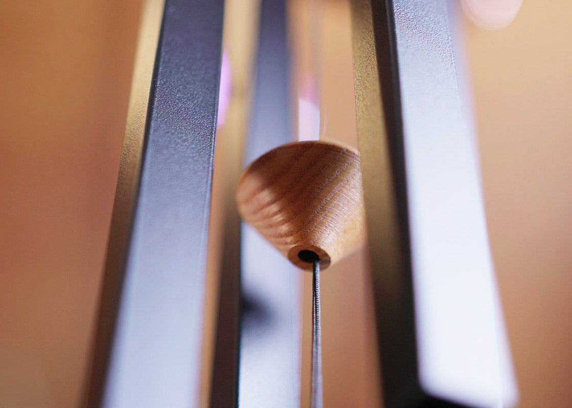 CAMPANA DE VIENTO HERRERO - NEGRA (RESERVA)