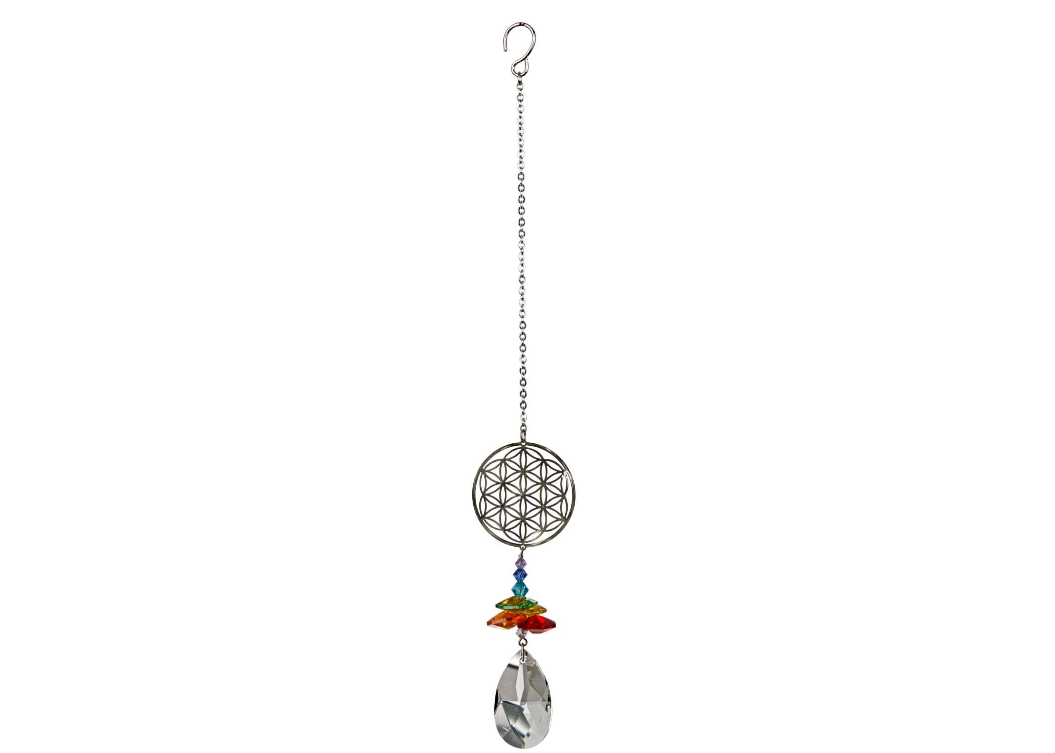 Crystal Suncatcher - Flower of Life