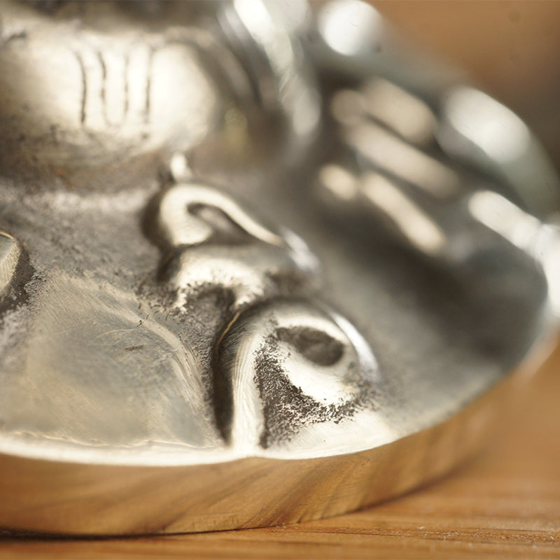 TINGSHA TIBETANA MANTRA MEDIANA (7,5 cm)