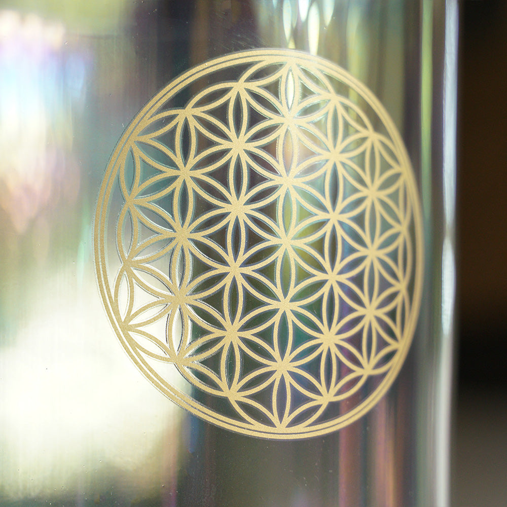 CUENCO DE CRISTAL DE CUARZO (SOL - 6 PULGADAS)