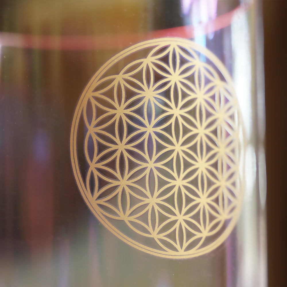 CUENCO DE CRISTAL DE CUARZO (FA - 6 PULGADAS)