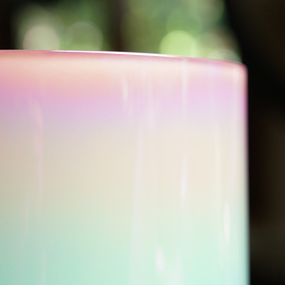 CUENCO DE CRISTAL DE CUARZO (FA - 9 PULGADAS)