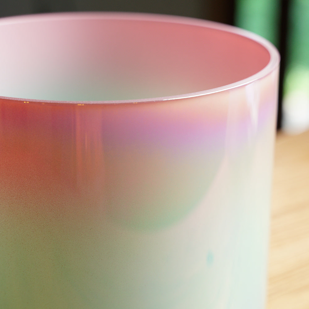 CUENCO DE CRISTAL DE CUARZO (FA - 9 PULGADAS)