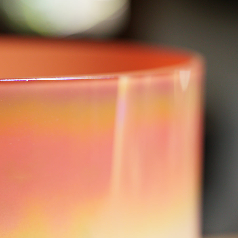 CUENCO DE CRISTAL DE CUARZO (DO - 9 PULGADAS)