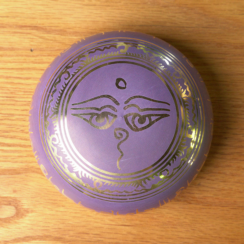 CUENCO TIBETANO MANTRA - LLAMA VIOLETA💜