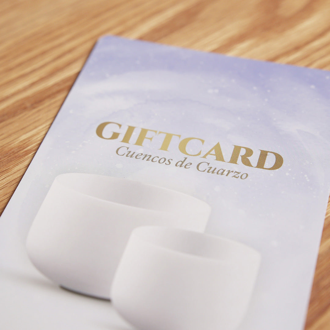 Gift Card - CUENCOS DE CUARZO