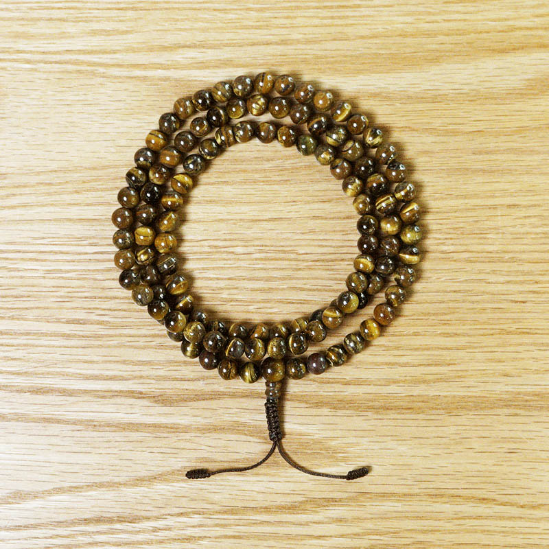 Japa Mala 108 beads (Tiger Eye)