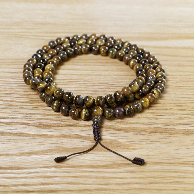 Japa Mala 108 beads (Tiger Eye)