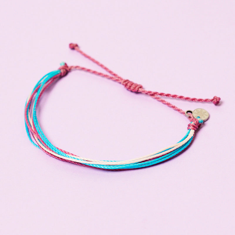 PULSERA AJUSTABLE HILO ENCERADO “PISCIS”