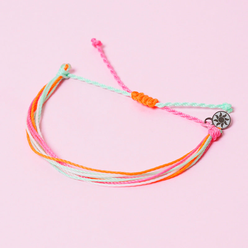 PULSERA AJUSTABLE HILO ENCERADO “POLARIS”