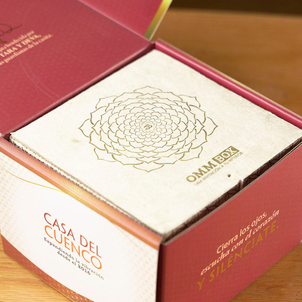 KIT OMM BOX "WHITE" + TINGSHA Y BUDITA FORTUNA