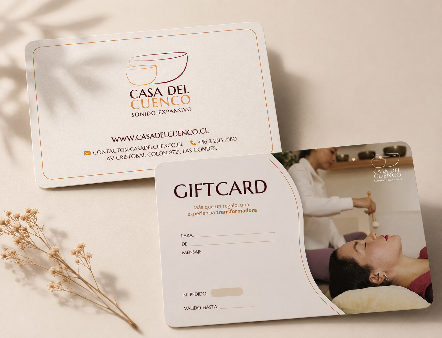 Gift Card Electrónica - Sesión de Sonoterapia