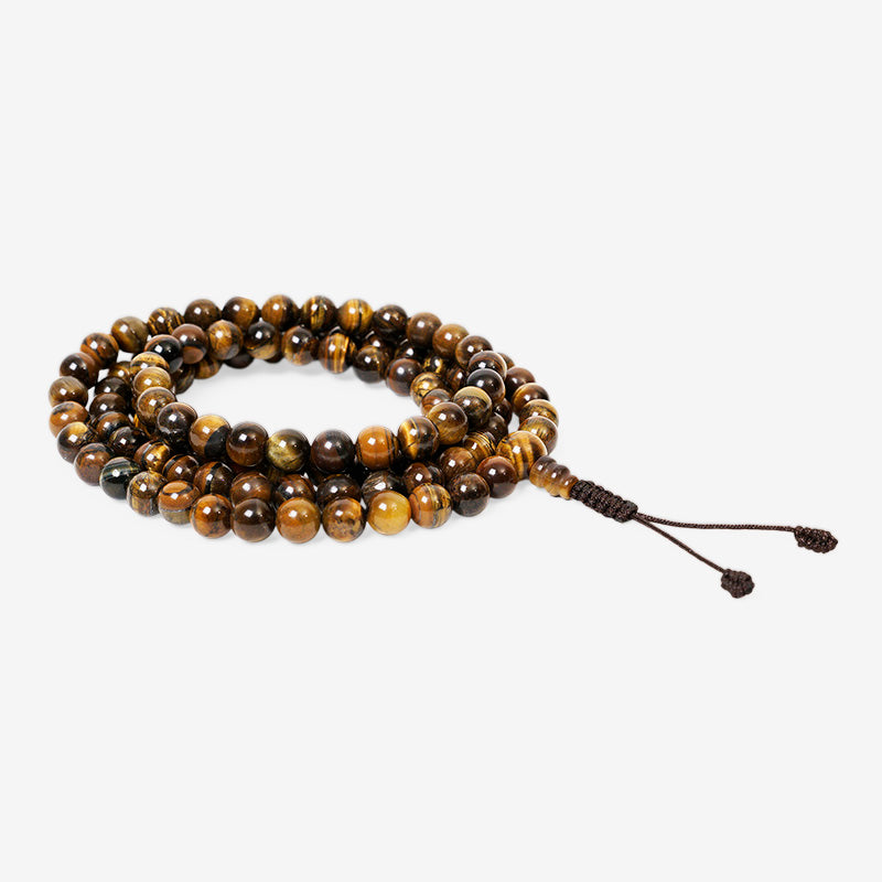 Japa Mala 108 beads (Tiger Eye)