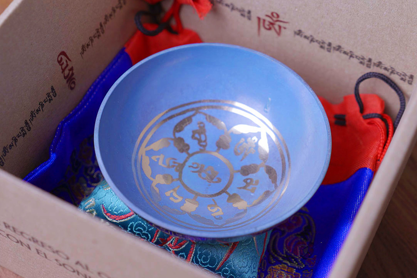 Manipuri Mini Bowl 9.5 cm (Blue)