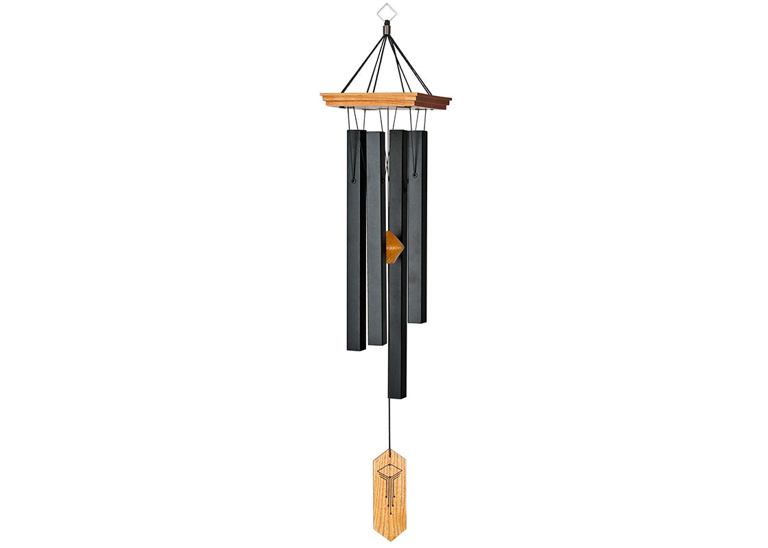 CAMPANA DE VIENTO HERRERO - NEGRA