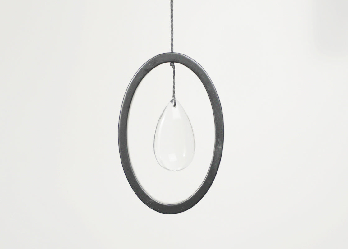 CAMPANA DE VIENTO CRYSTAL SILENCE PLATA ANTIGUA - MEDIANA (RESERVA)